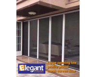 Monarch Max Pleate Mesh Screen Door